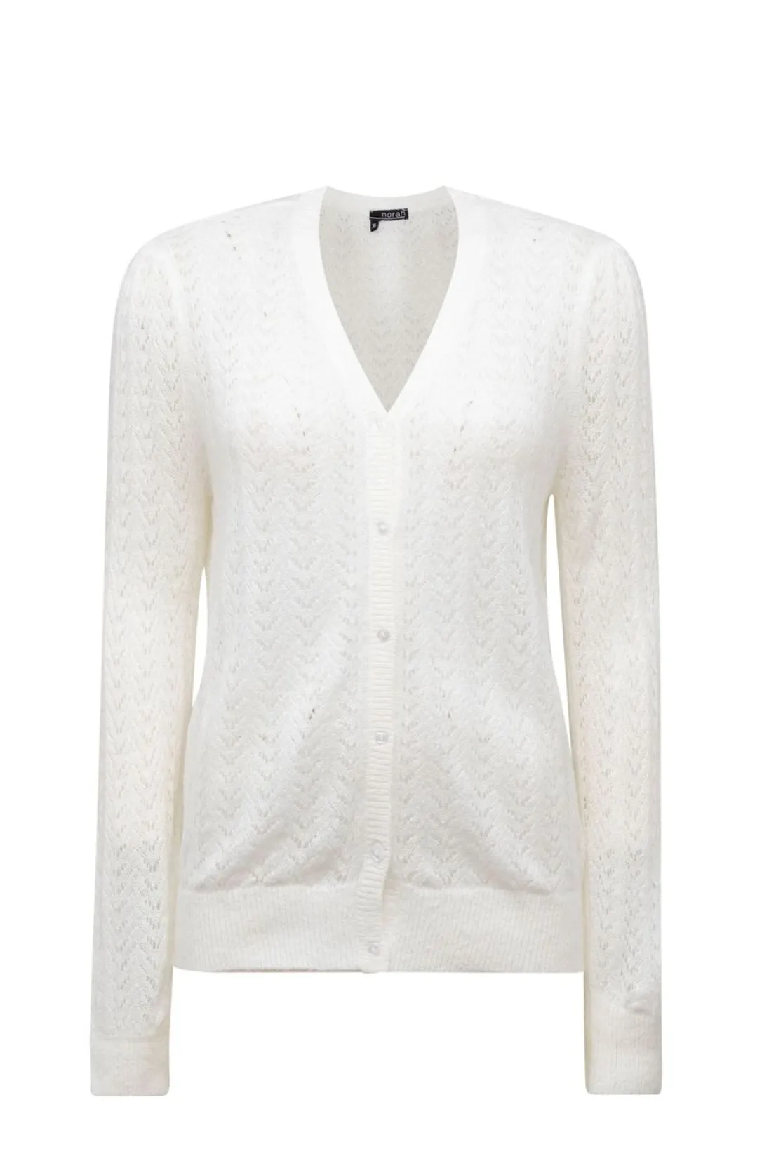 Zacht Vest Met Gebreid Patroon-Norah Best