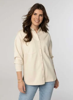 Zandkleurige Blouse-Norah Discount