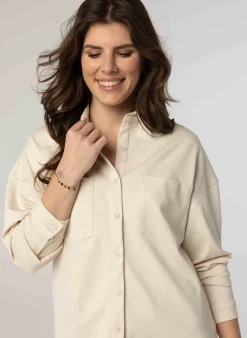 Zandkleurige Blouse-Norah Discount