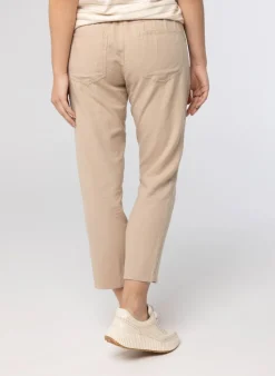 Zandkleurige Broek-Norah Hot
