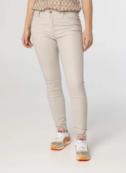 Zandkleurige Broek-Norah Online