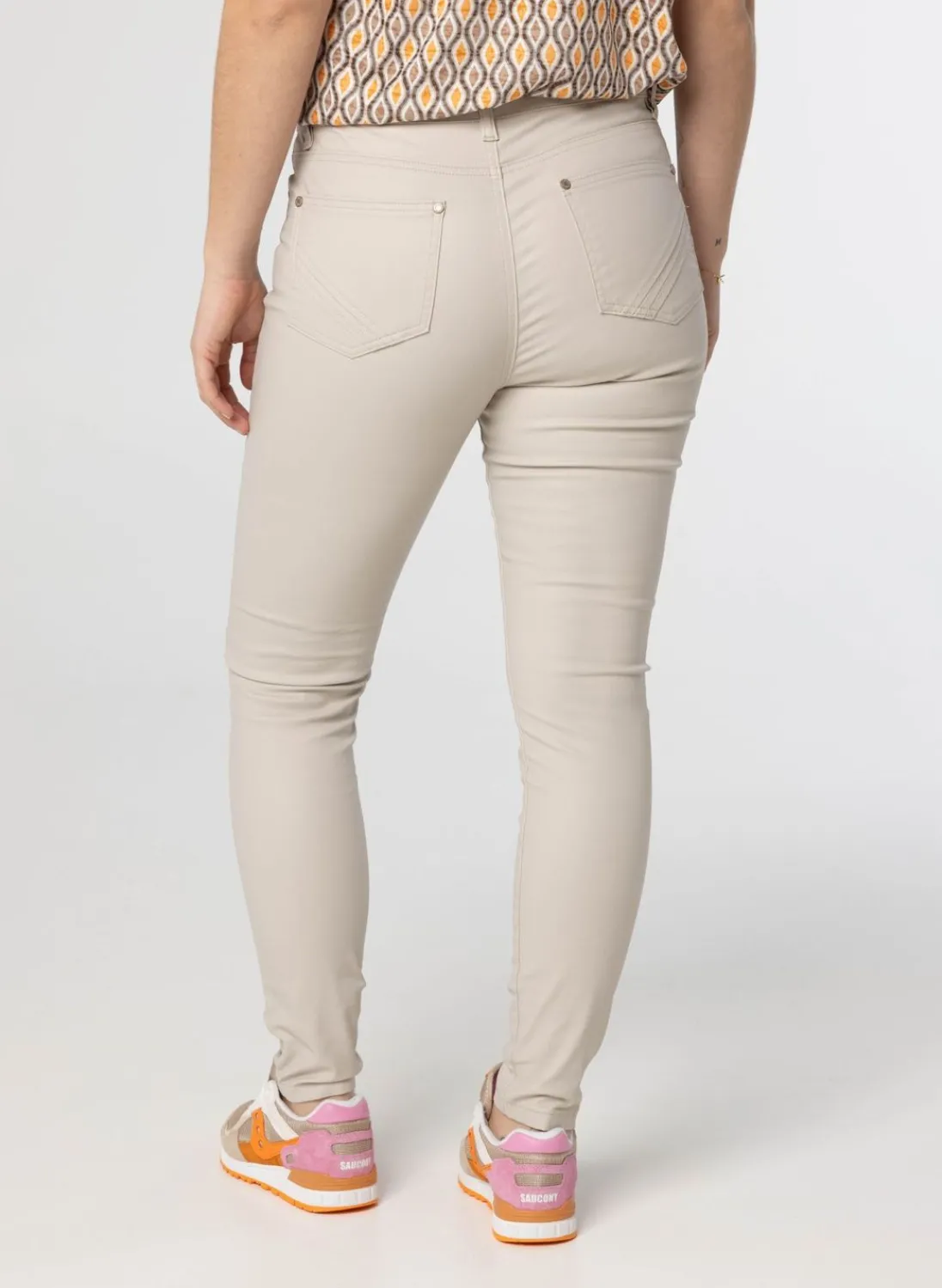 Zandkleurige Broek-Norah Online